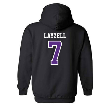 Central Arkansas - NCAA Beach Volleyball : Ella Layzell - Classic Shersey Hooded Sweatshirt-1