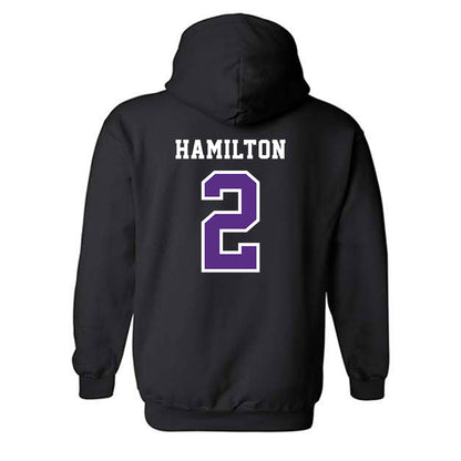 Central Arkansas - NCAA Women's Volleyball : Trinity Hamilton - Classic Shersey Hooded Sweatshirt-1