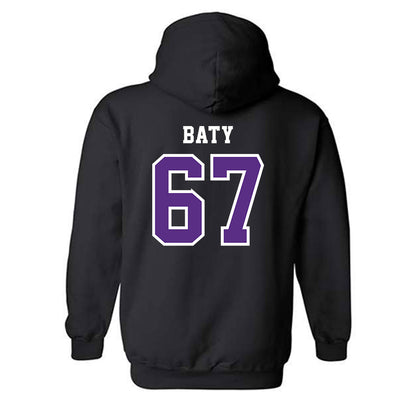 Central Arkansas - NCAA Football : Walker Baty - Classic Shersey Hooded Sweatshirt-1