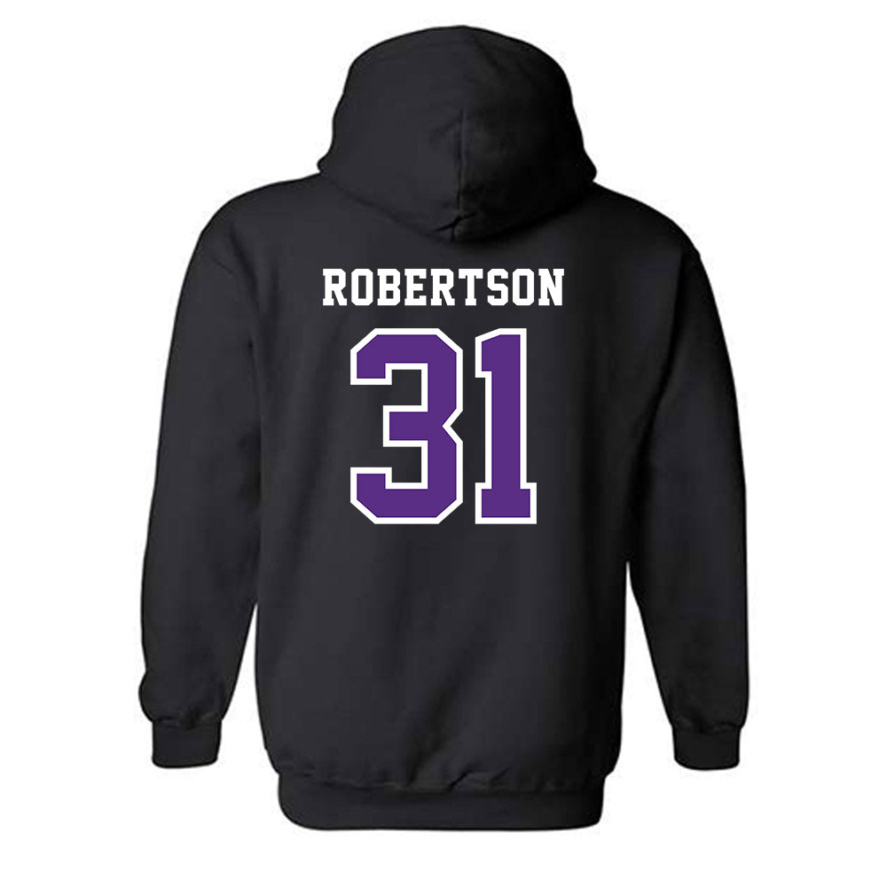 Central Arkansas - NCAA Softball : Emma Robertson - Classic Shersey Hooded Sweatshirt-1