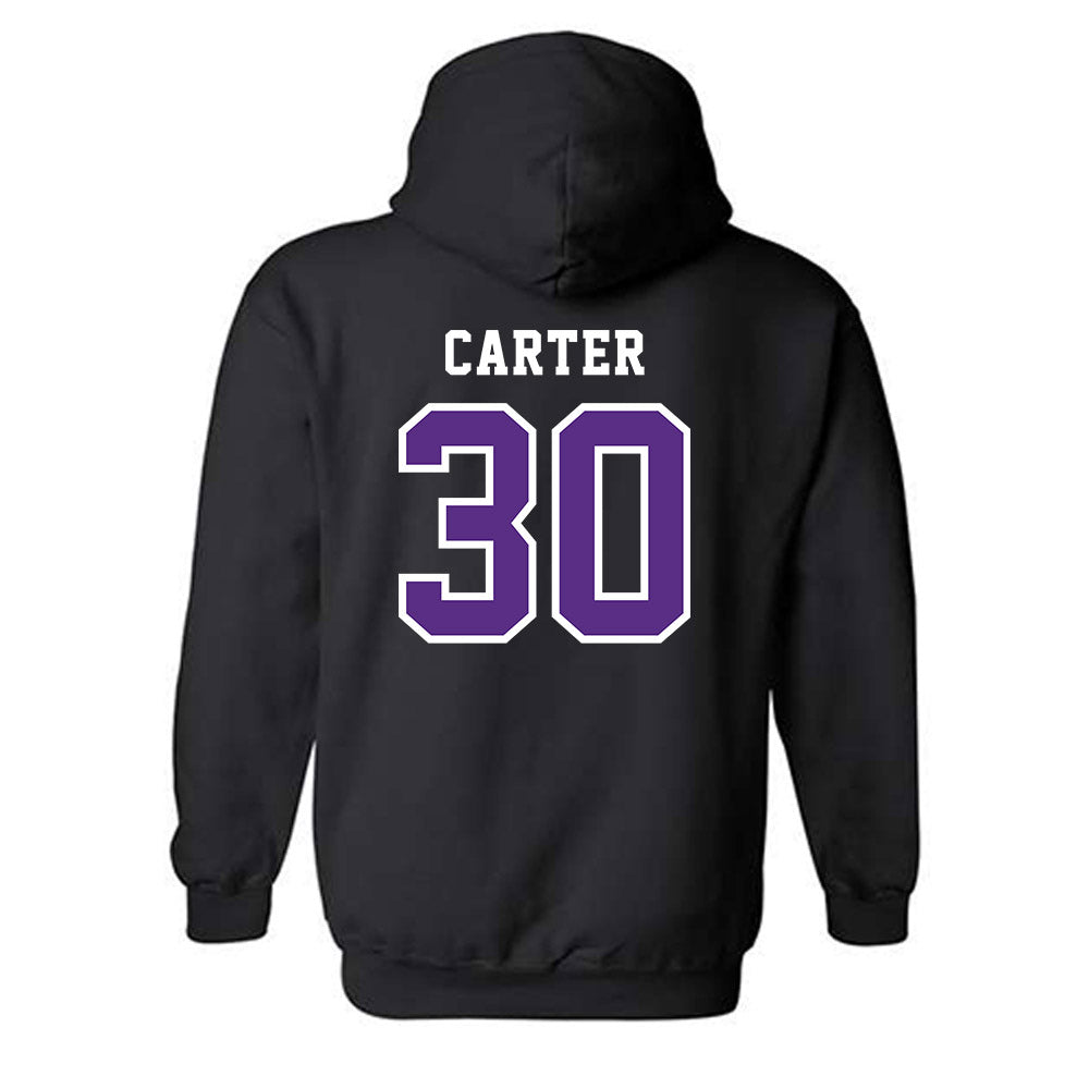 Central Arkansas - NCAA Women's Soccer : Dekeria Carter - Classic Shersey Hooded Sweatshirt-1