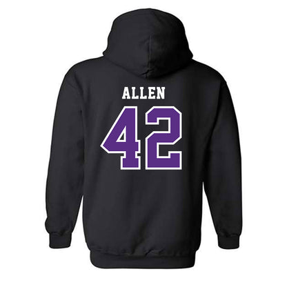 Central Arkansas - NCAA Baseball : Zeb Allen - Classic Shersey Hooded Sweatshirt-1