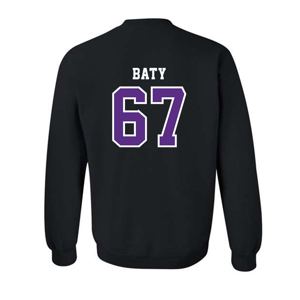 Central Arkansas - NCAA Football : Walker Baty - Classic Shersey Crewneck Sweatshirt-1