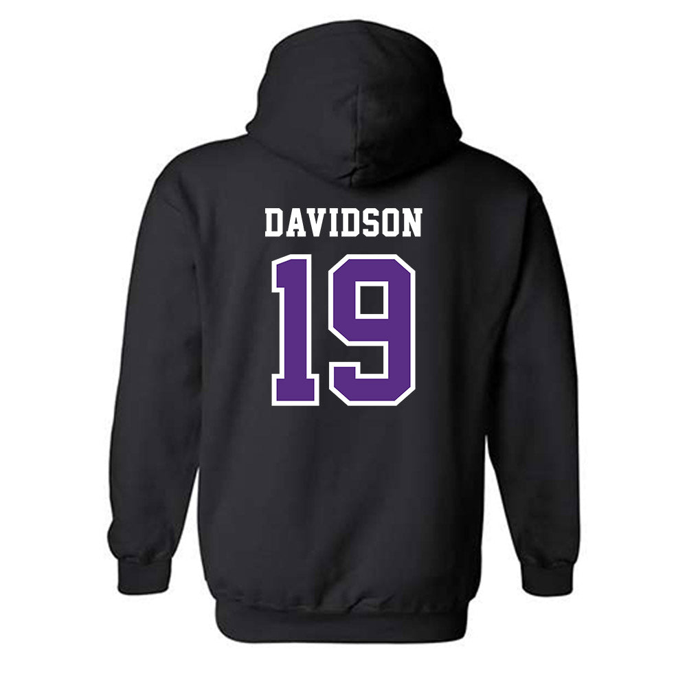 Central Arkansas - NCAA Football : Desmond Davidson - Classic Shersey Hooded Sweatshirt-1