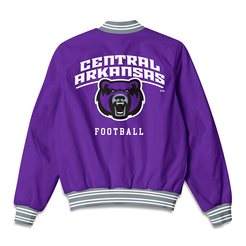 Central Arkansas - NCAA Football : Jamal Mull - Bomber Jacket-1