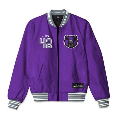 Central Arkansas - NCAA Baseball : Zeb Allen - Bomber Jacket-0