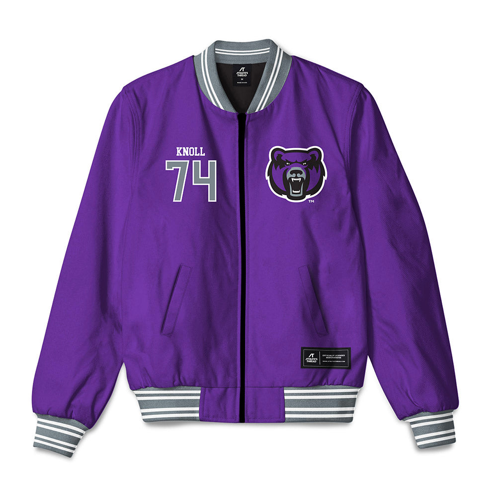 Central Arkansas - NCAA Football : Drayton Knoll - Bomber Jacket-0