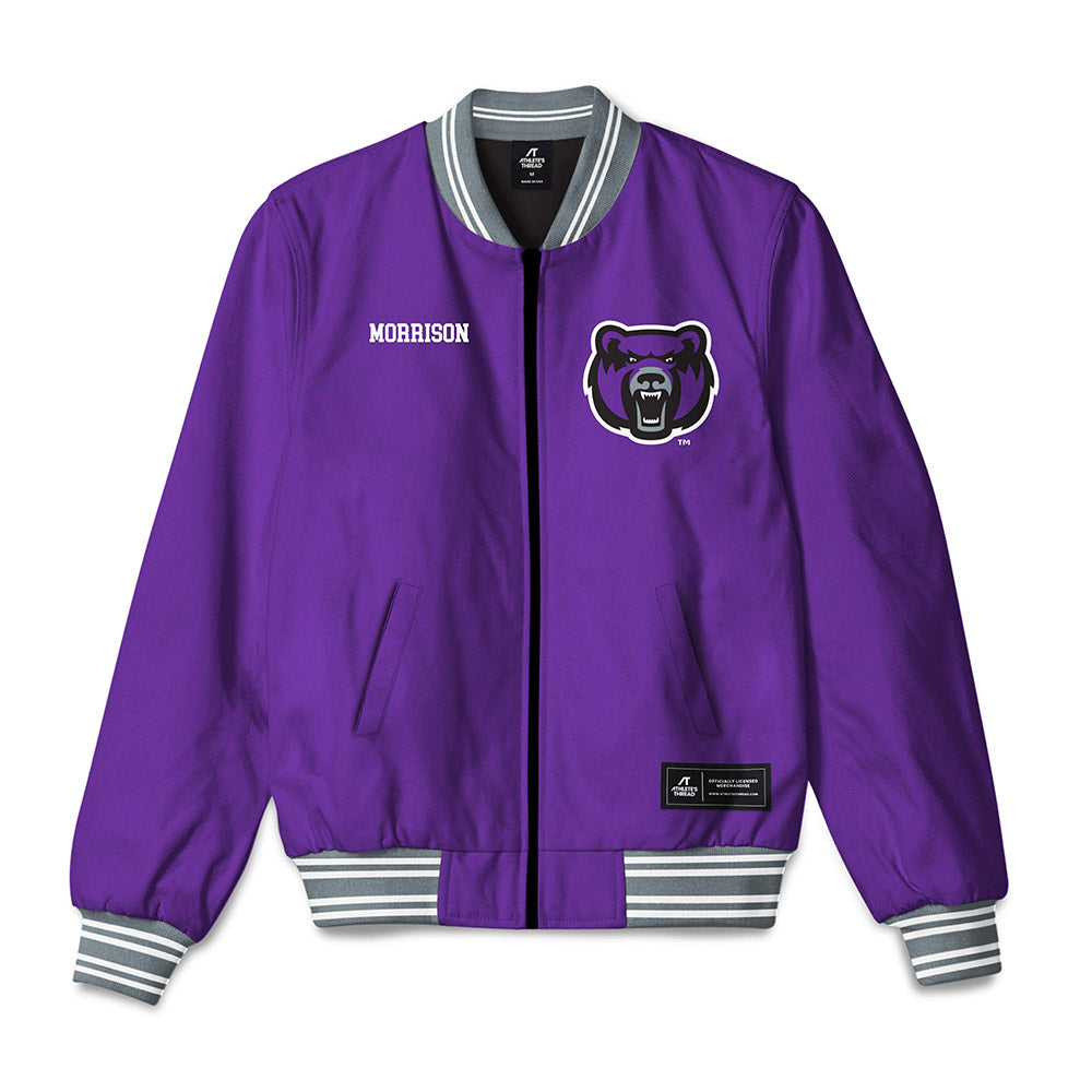 Central Arkansas - NCAA Women's Track & Field : Emily Morrison - Bomber Jacket-0