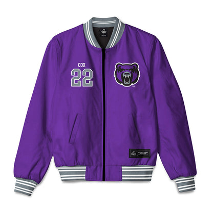Central Arkansas - NCAA Women's Basketball : Alivia Cox - Bomber Jacket-0