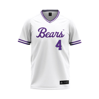 Central Arkansas - NCAA Baseball : Carter Alexander - White Baseball Jersey-0