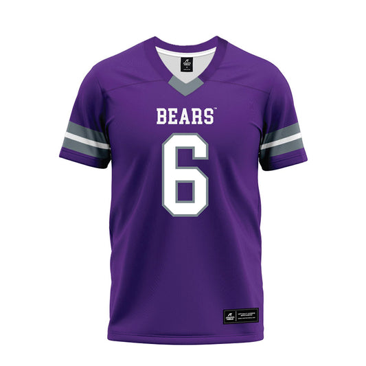 Central Arkansas - NCAA Football : Malachi Henry - Purple Premium Football Jersey-0