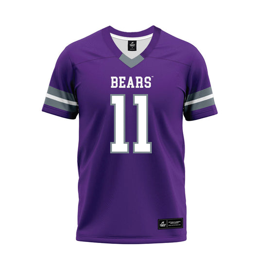 Central Arkansas - NCAA Football : Tyrell Pollard - Purple Premium Football Jersey-0