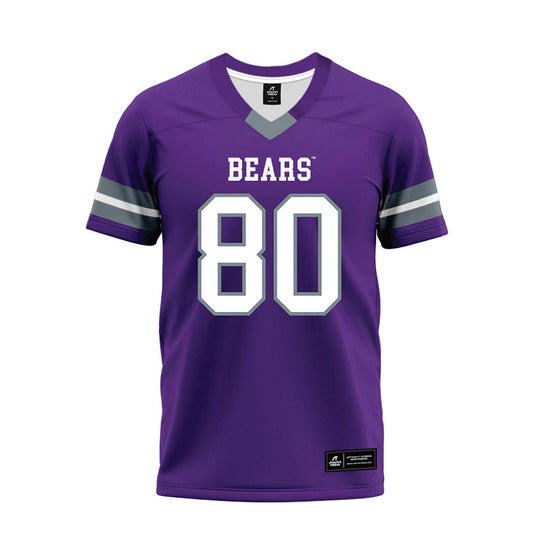 Central Arkansas - NCAA Football : Aidan Joseph - Purple Premium Football Jersey-0