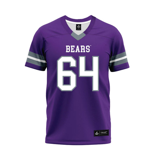 Central Arkansas - NCAA Football : Vinny Winters - Purple Premium Football Jersey-0
