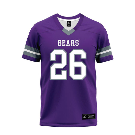 Central Arkansas - NCAA Football : Sean Smith - Purple Premium Football Jersey-0