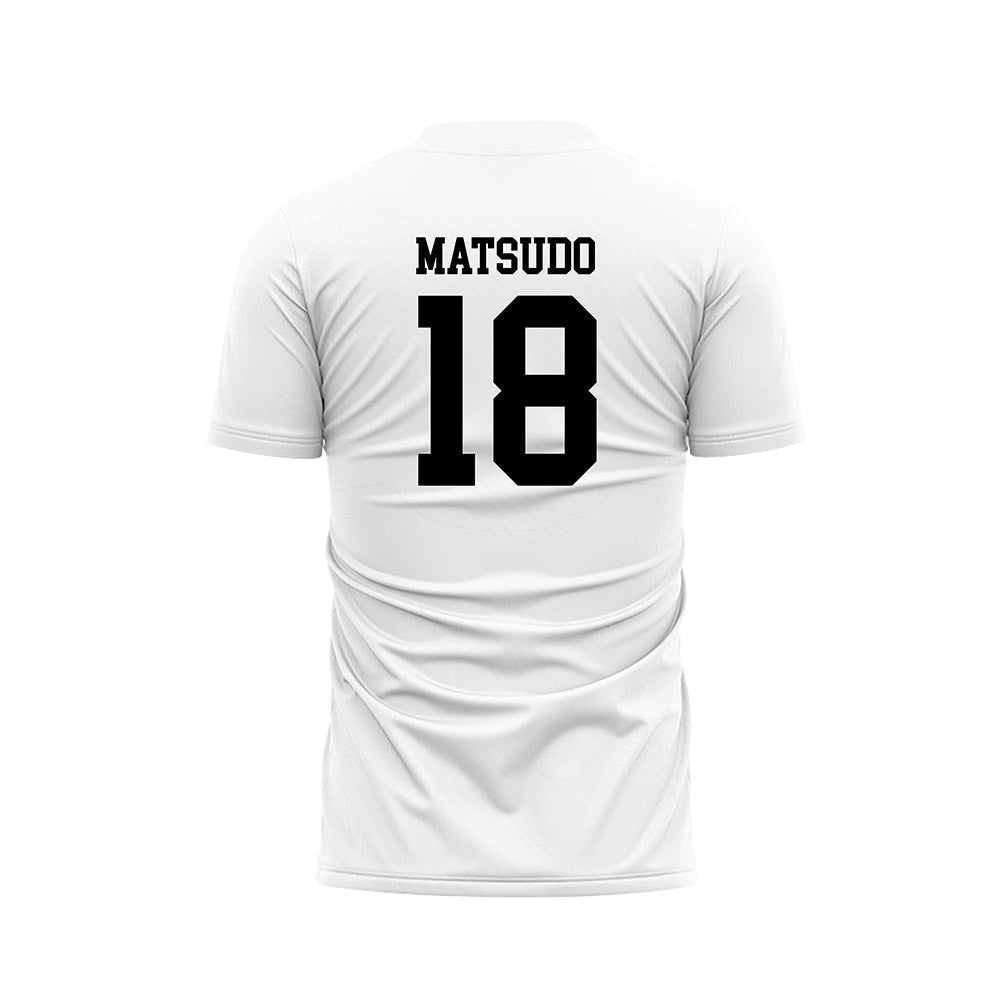 Central Arkansas - NCAA Men's Soccer : Kaisei Matsudo - White Soccer Jersey-1