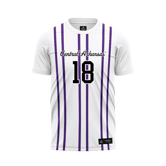 Central Arkansas - NCAA Men's Soccer : Kaisei Matsudo - White Soccer Jersey-0