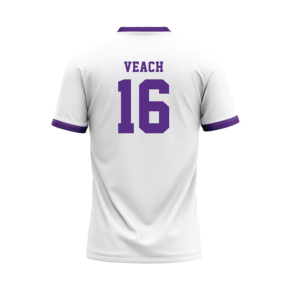 Central Arkansas - NCAA Softball : emma veach - White Baseball Jersey-1