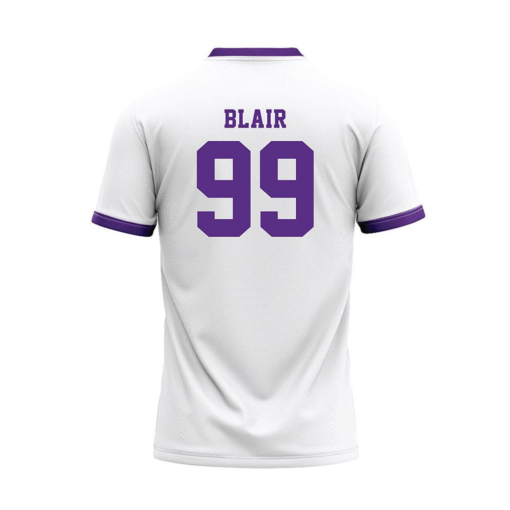 Central Arkansas - NCAA Softball : Audrey Blair - White Baseball Jersey-1
