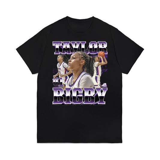 TCU - NCAA Women's Basketball : Taylor Bigby - Premium T-Shirt-0