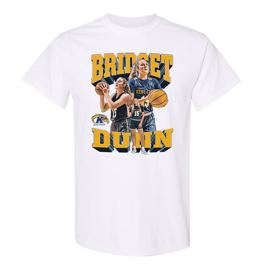 Kent State - NCAA Women's Basketball : Bridget Dunn - Player Collage T-Shirt-0