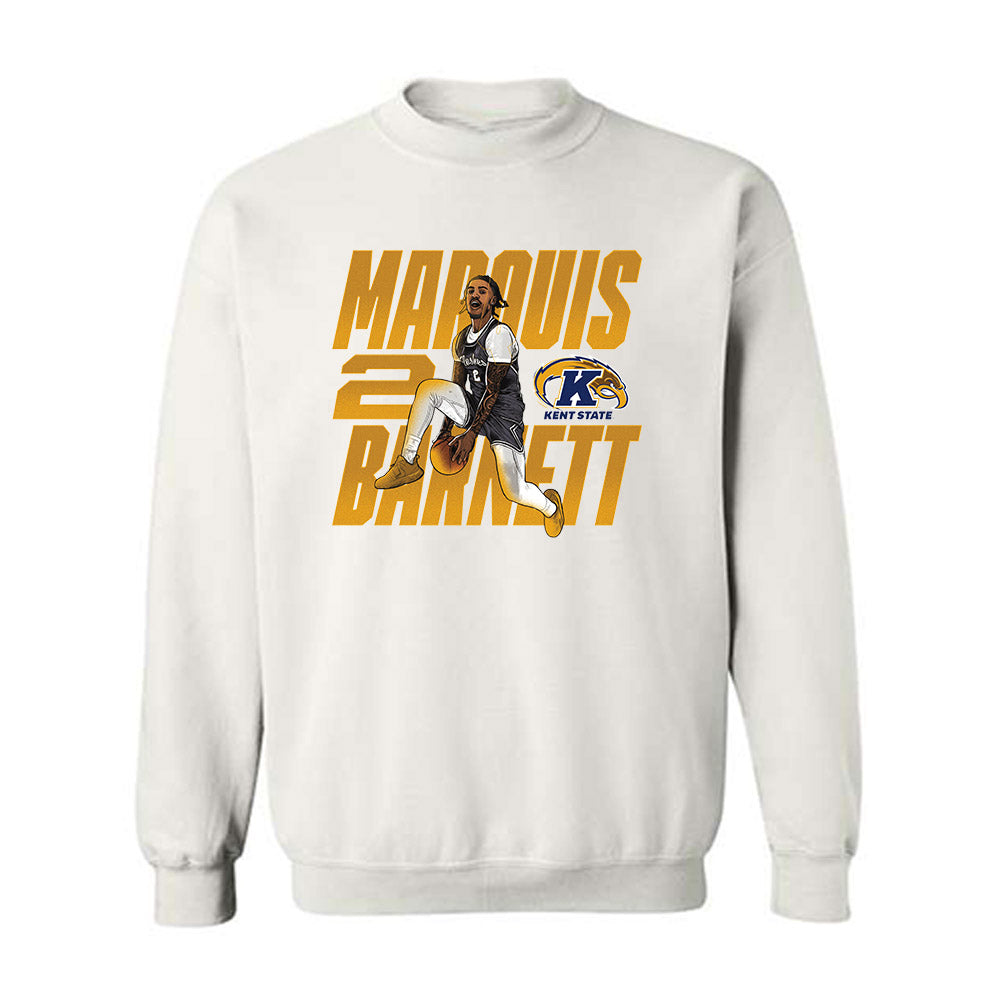 Kent State - NCAA Men's Basketball : Marquis Barnett - Crewneck Sweatshirt-0