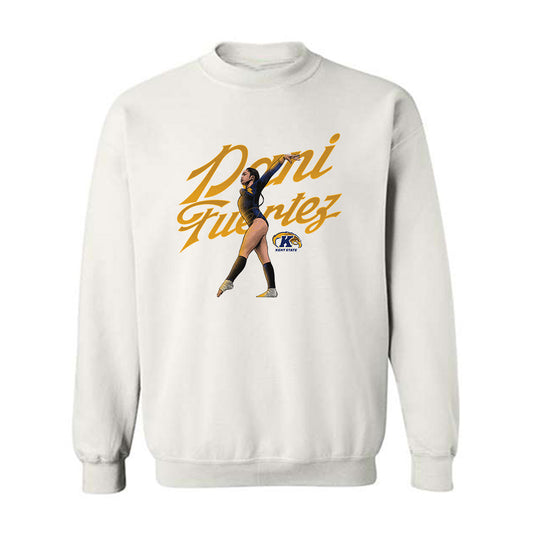 Kent State - NCAA Women's Gymnastics : Dani Chanelle Fuertez - Crewneck Sweatshirt-0