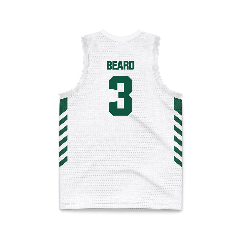 Cleveland State - NCAA Men's Basketball : Tre Beard - White Basketball Jersey-1
