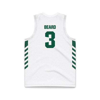 Cleveland State - NCAA Men's Basketball : Tre Beard - White Basketball Jersey-1