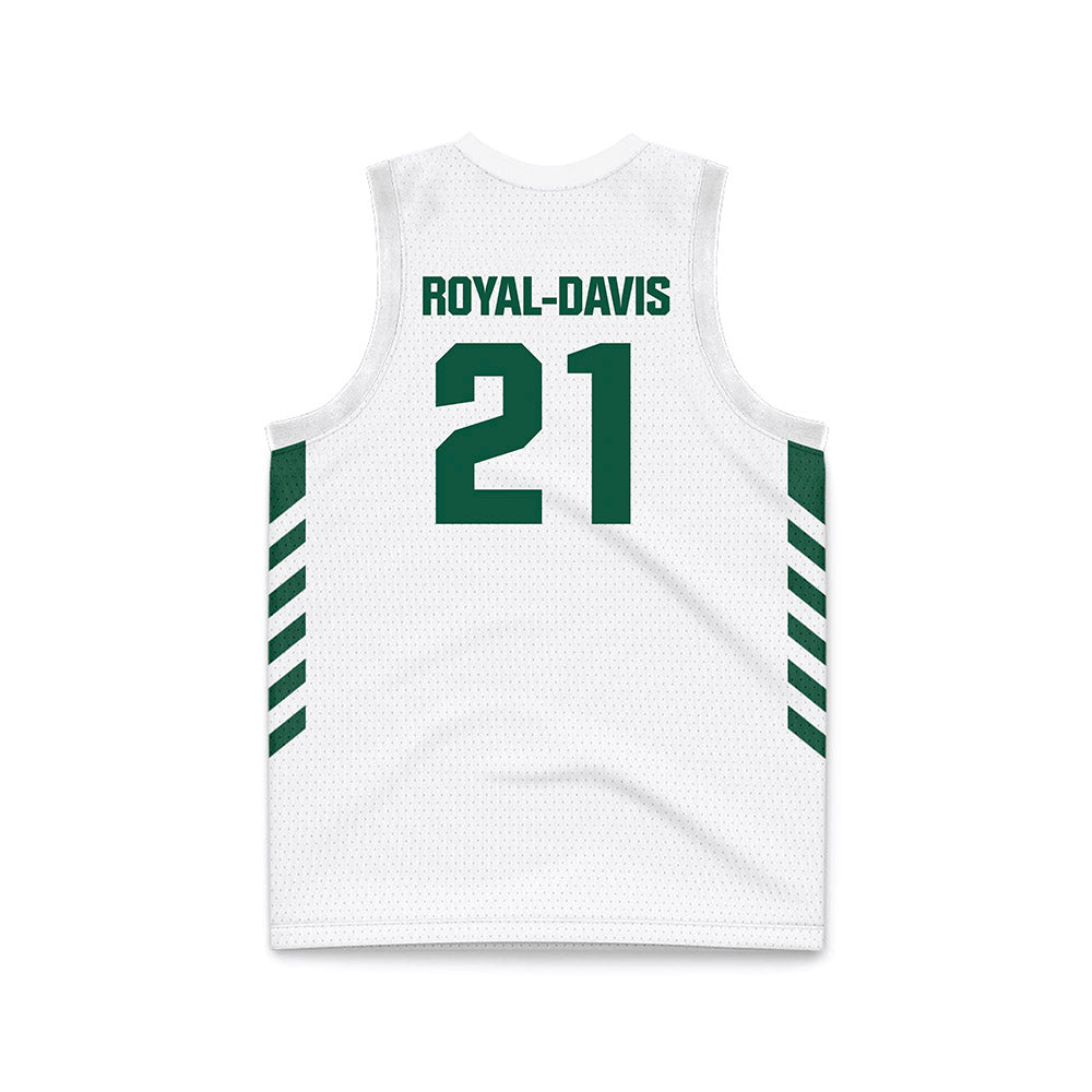 Cleveland State - NCAA Women's Basketball : Madison Royal-Davis - White Basketball Jersey-1