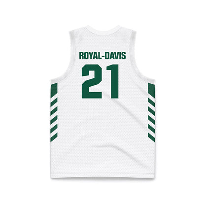 Cleveland State - NCAA Women's Basketball : Madison Royal-Davis - White Basketball Jersey-1