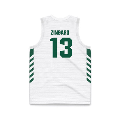 Cleveland State - NCAA Women's Basketball : Izabella Zingaro - White Basketball Jersey-1