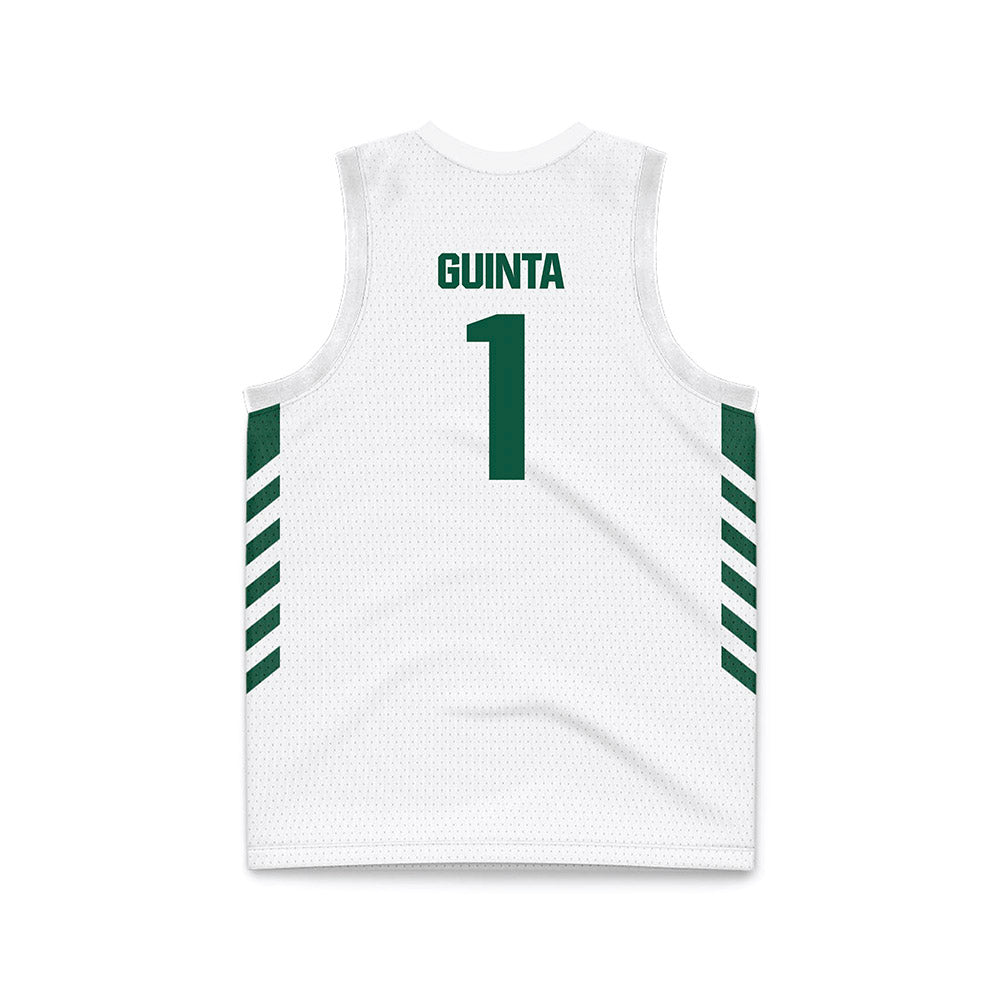 Cleveland State - NCAA Women's Basketball : Colby Guinta - White Basketball Jersey-1