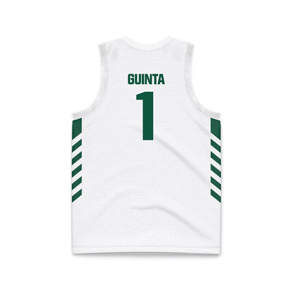 Cleveland State - NCAA Women's Basketball : Colby Guinta - White Basketball Jersey-1