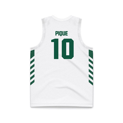 Cleveland State - NCAA Women's Basketball : Paula Pique - White Basketball Jersey-1