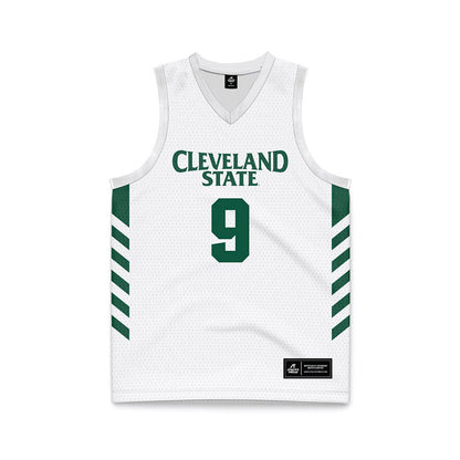 Cleveland State - NCAA Women's Basketball : Sarah Hurley - White Basketball Jersey-0