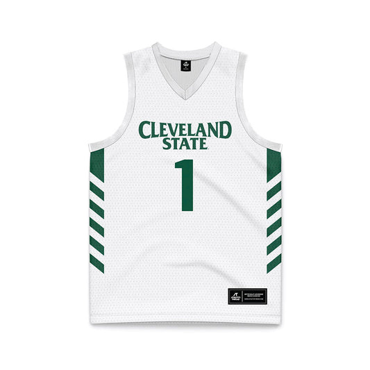Cleveland State - NCAA Women's Basketball : Colby Guinta - White Basketball Jersey-0
