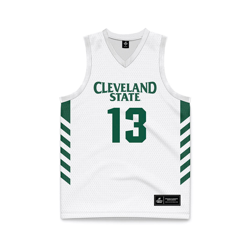 Cleveland State - NCAA Women's Basketball : Izabella Zingaro - White Basketball Jersey-0