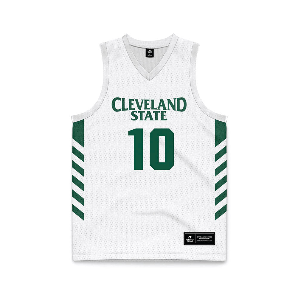 Cleveland State - NCAA Women's Basketball : Paula Pique - White Basketball Jersey-0