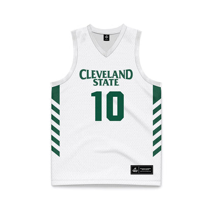 Cleveland State - NCAA Women's Basketball : Paula Pique - White Basketball Jersey-0