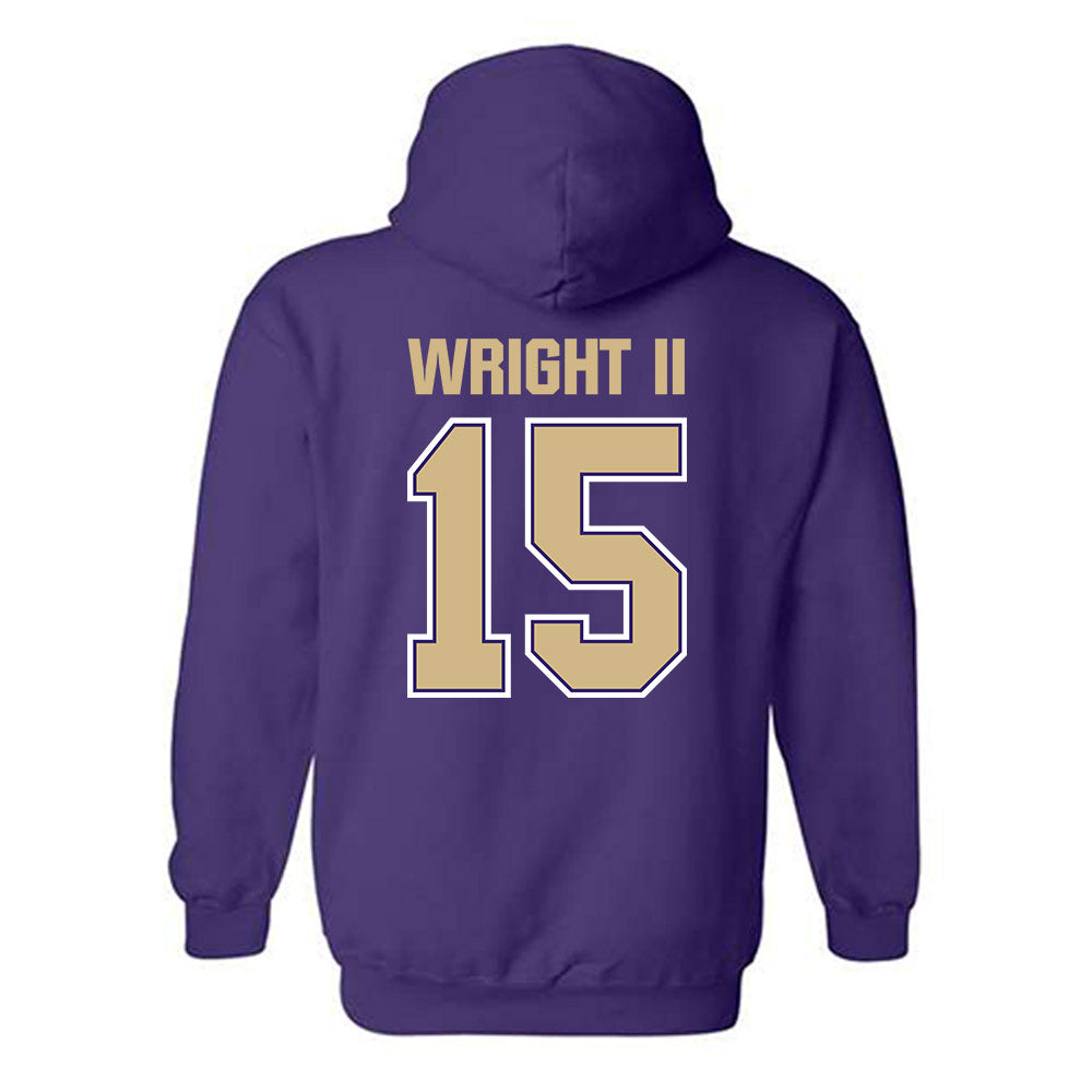 Washington - NCAA Football : Rahim Wright II - Classic Shersey Hooded Sweatshirt-1