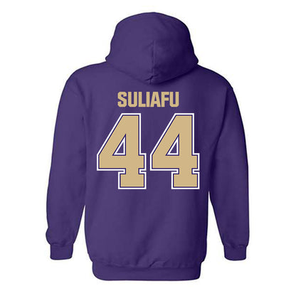 Washington - NCAA Women's Soccer : Kolo Suliafu - Classic Shersey Hooded Sweatshirt-1
