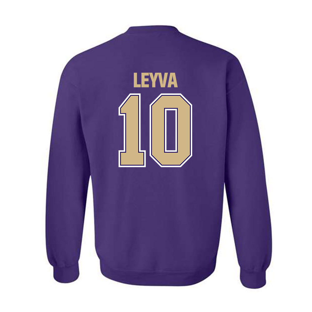 Washington - NCAA Women's Soccer : Andrea Leyva - Classic Shersey Crewneck Sweatshirt-1