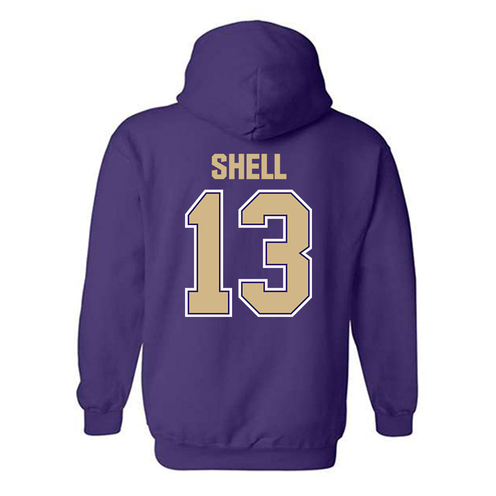 Washington - NCAA Women's Soccer : Samiah Shell - Classic Shersey Hooded Sweatshirt-1