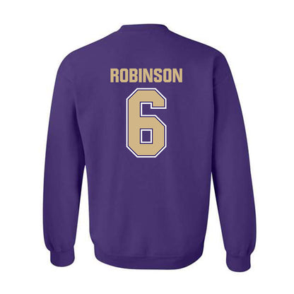 Washington - NCAA Football : Dylan Robinson - Classic Shersey Crewneck Sweatshirt-1