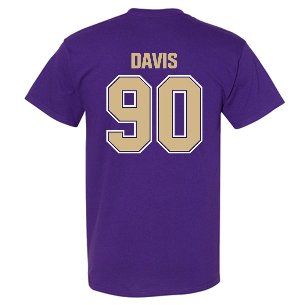 Washington - NCAA Football : Elinneus Davis - Classic Shersey T-Shirt-1