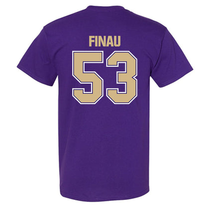 Washington - NCAA Football : Paki Finau - Classic Shersey T-Shirt-1