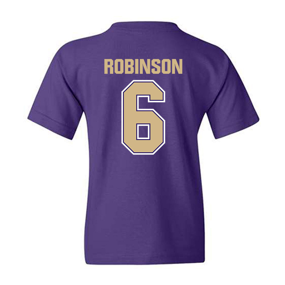 Washington - NCAA Football : Dylan Robinson - Classic Shersey Youth T-Shirt-1