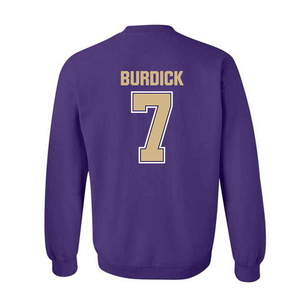 Washington - NCAA Softball : Kaycie Burdick - Classic Shersey Crewneck Sweatshirt-1