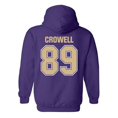 Washington - NCAA Football : Charlie Crowell - Classic Shersey Hooded Sweatshirt-1